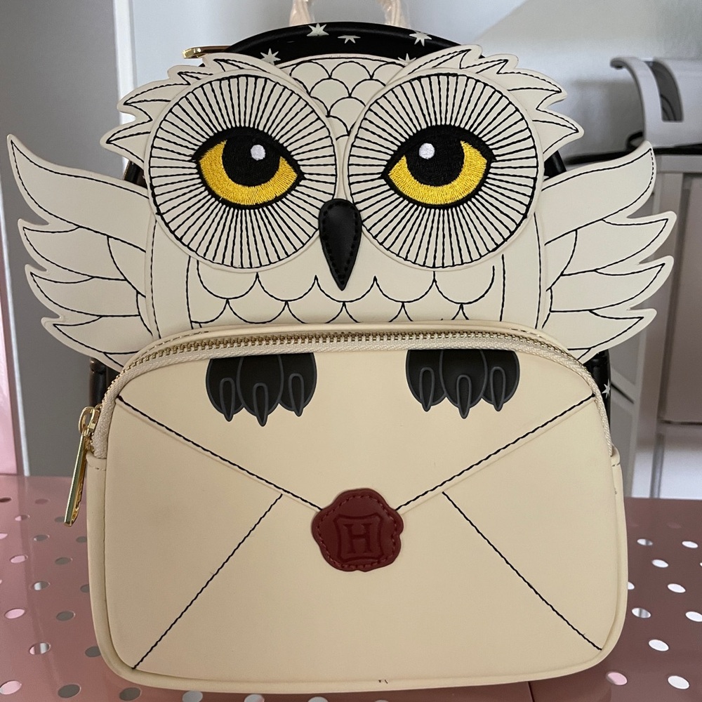 NWT Harry Potter Owl Loungefly mini backpack